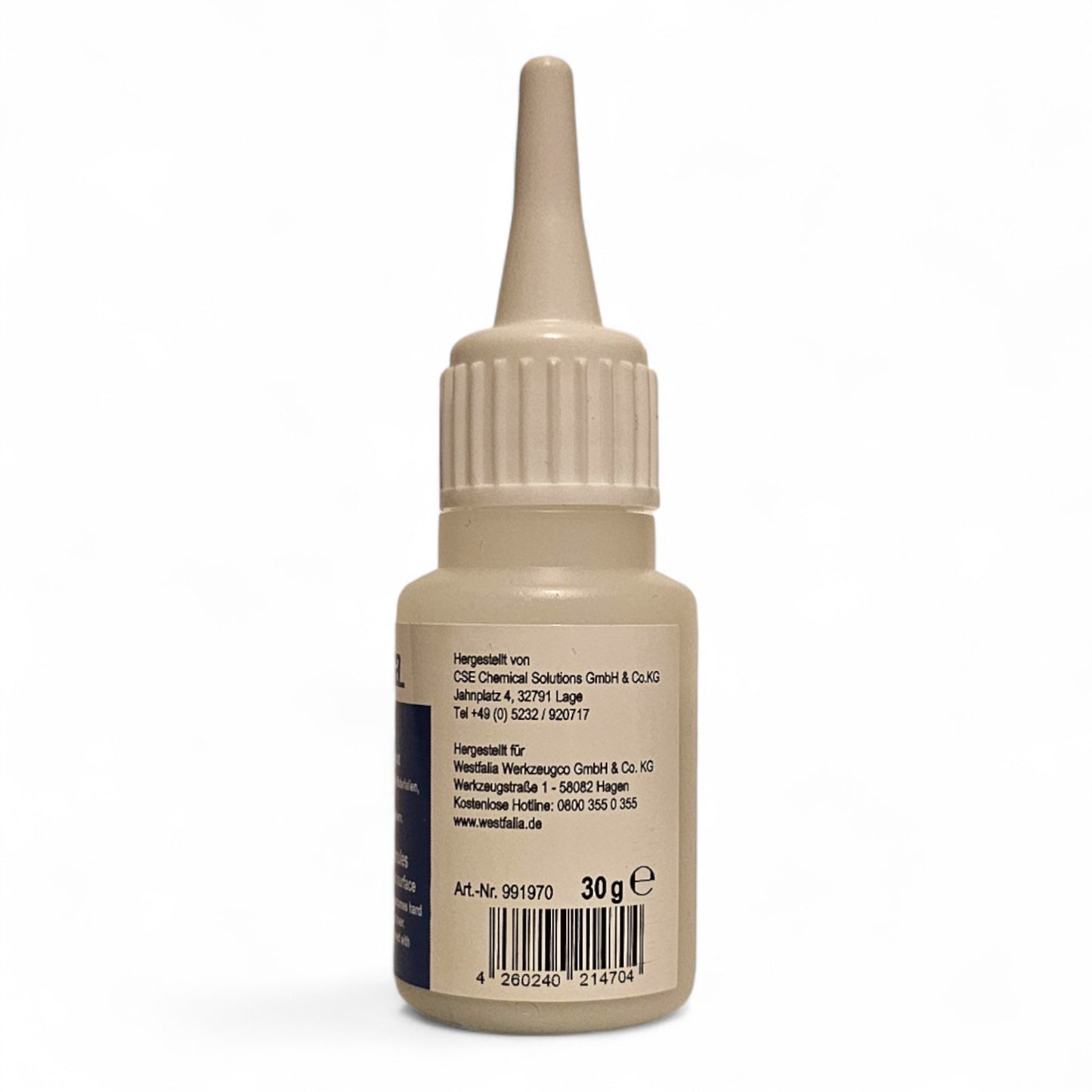 30 g Westfalia Füllstoff Granulat für Cyanacrylat Sekundenkleber