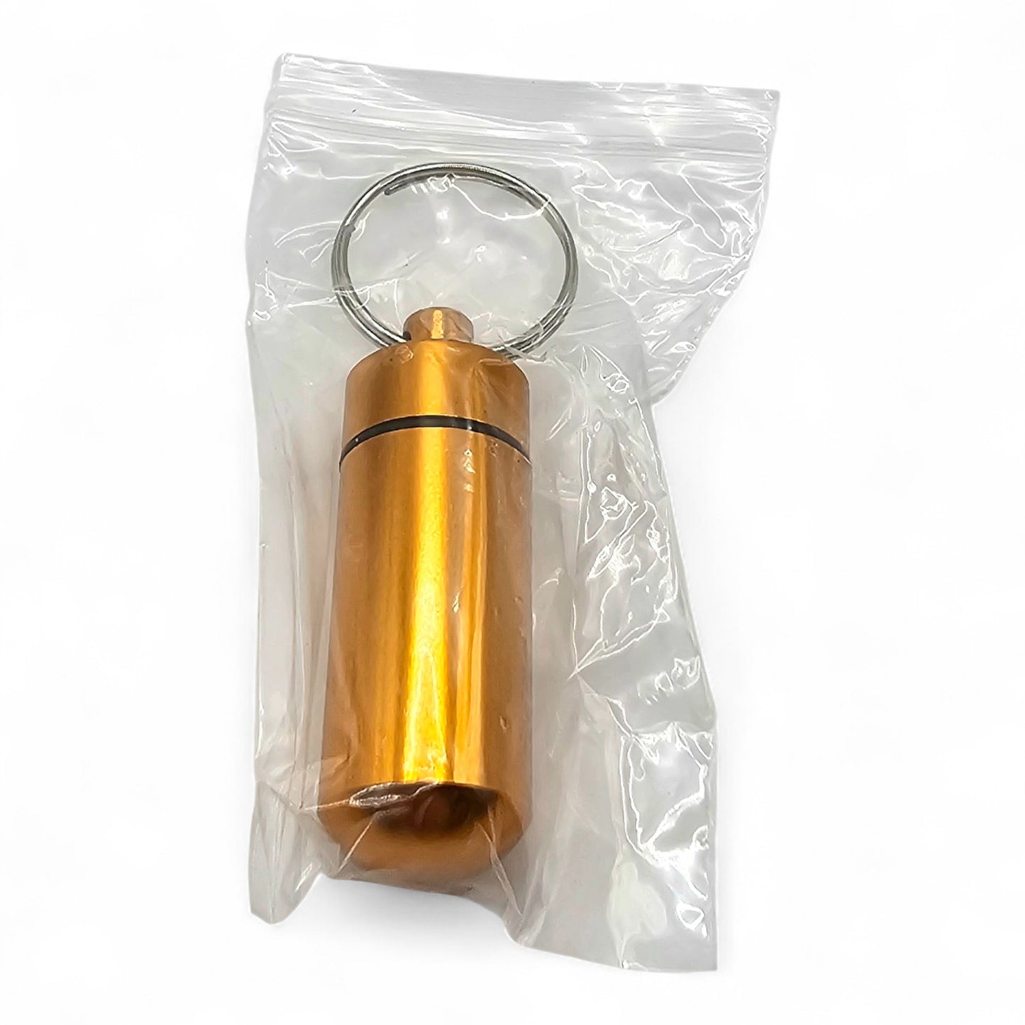 Geocaching Versteck Micro Tablettendose Pillendose wasserdicht Schlüsselanhänger