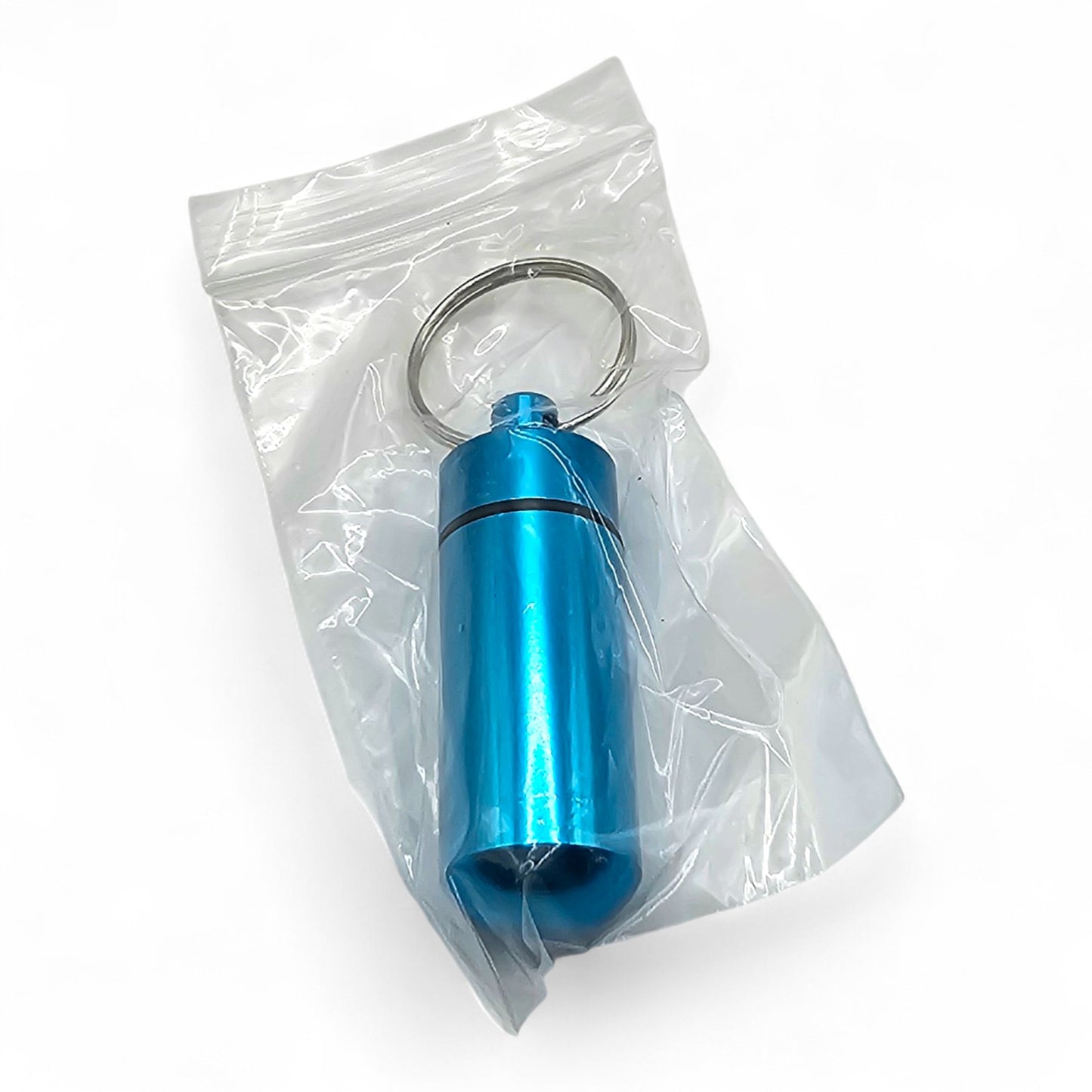 Geocaching Versteck Micro Tablettendose Pillendose wasserdicht Schlüsselanhänger