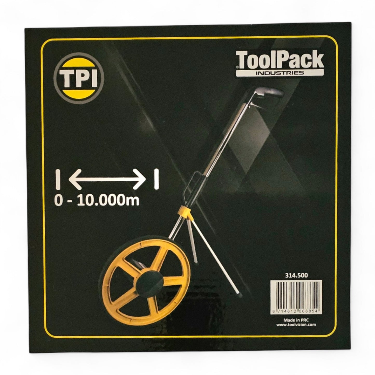 Toolpack Industries Messrad Messbereich 0-9999,9 Meter