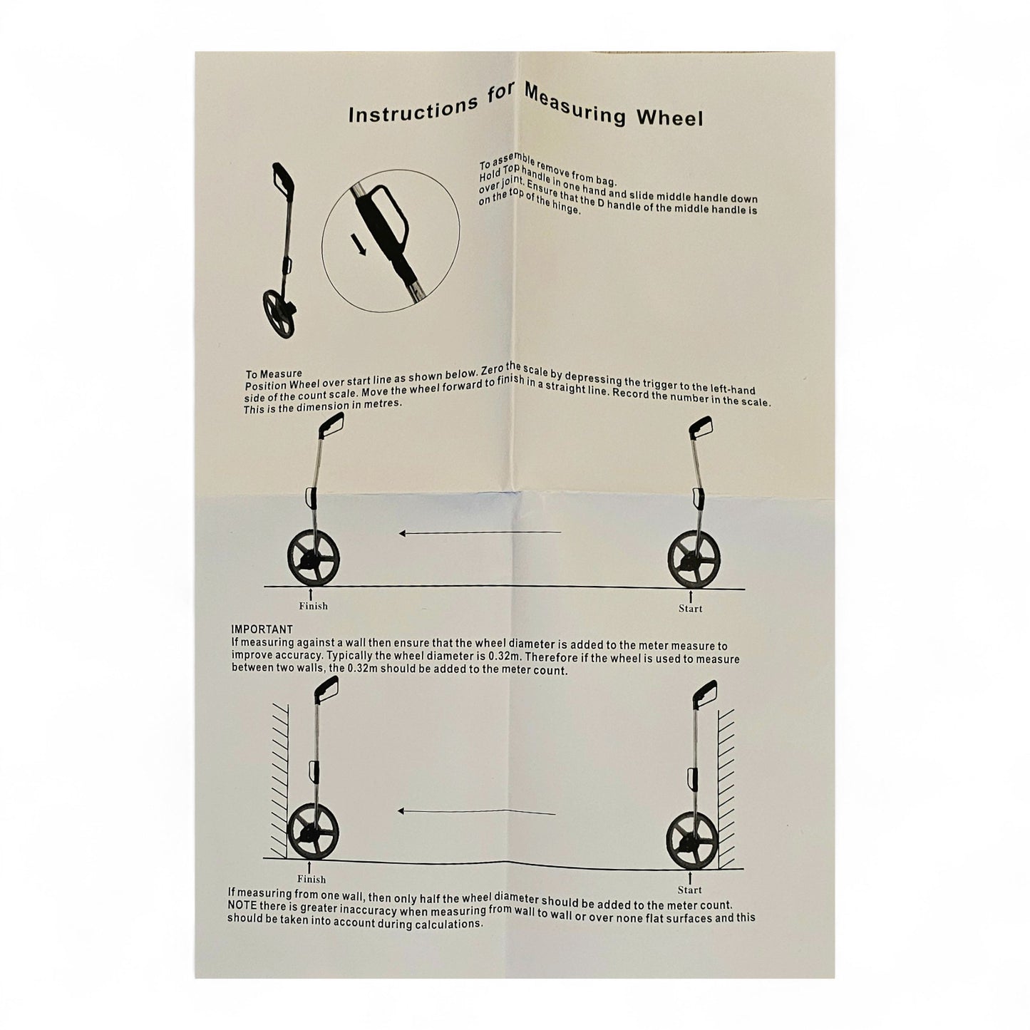 Toolpack Industries Messrad Messbereich 0-9999,9 Meter