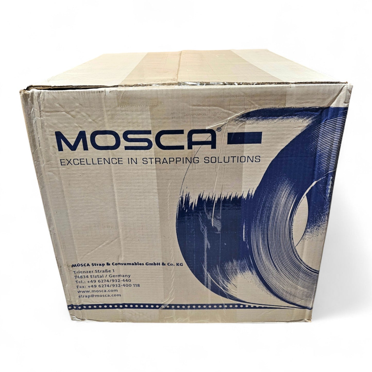 MOSCA 2 x 7000m PP-Umreifungsband 5 x 0,47mm weiß Kern 200mm