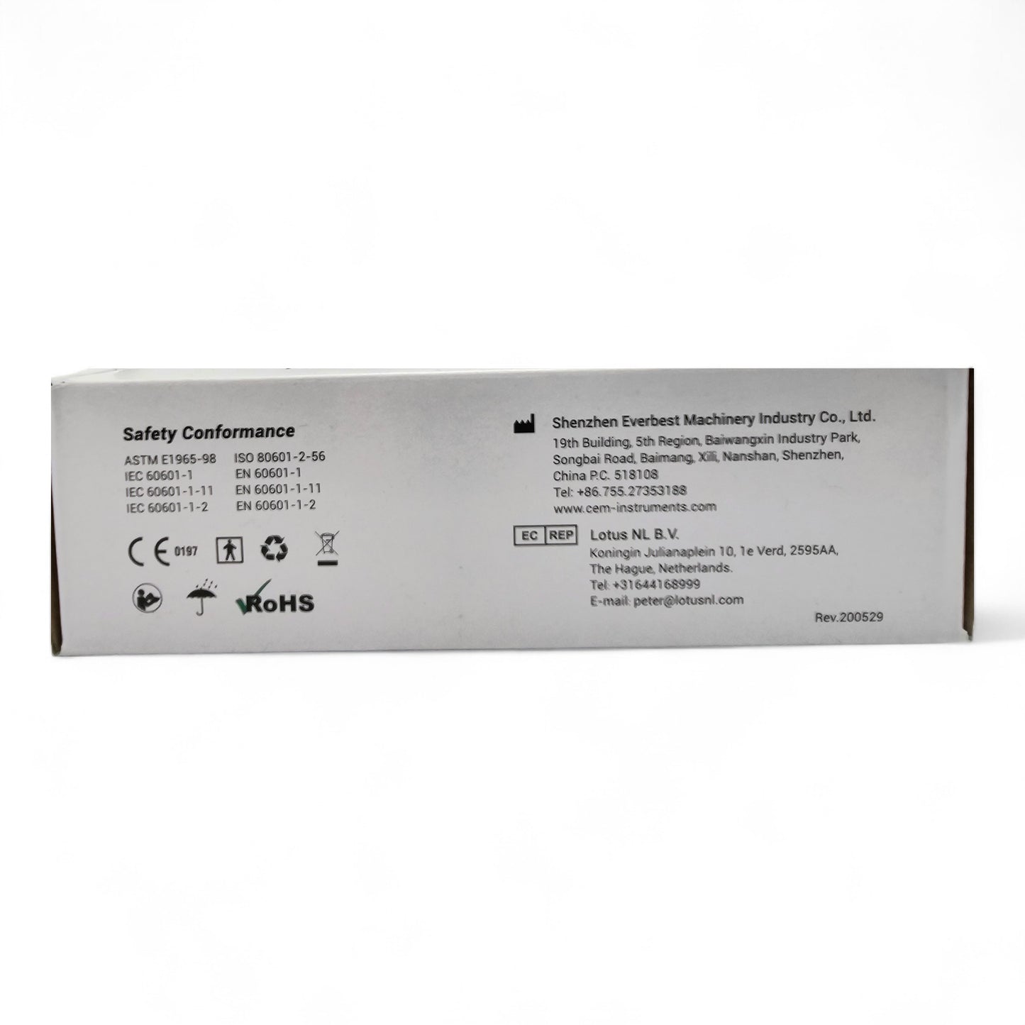 Infrarotthermometer Pancontrol.at IR-T42MED / CEM DT-8806S kontaktlos