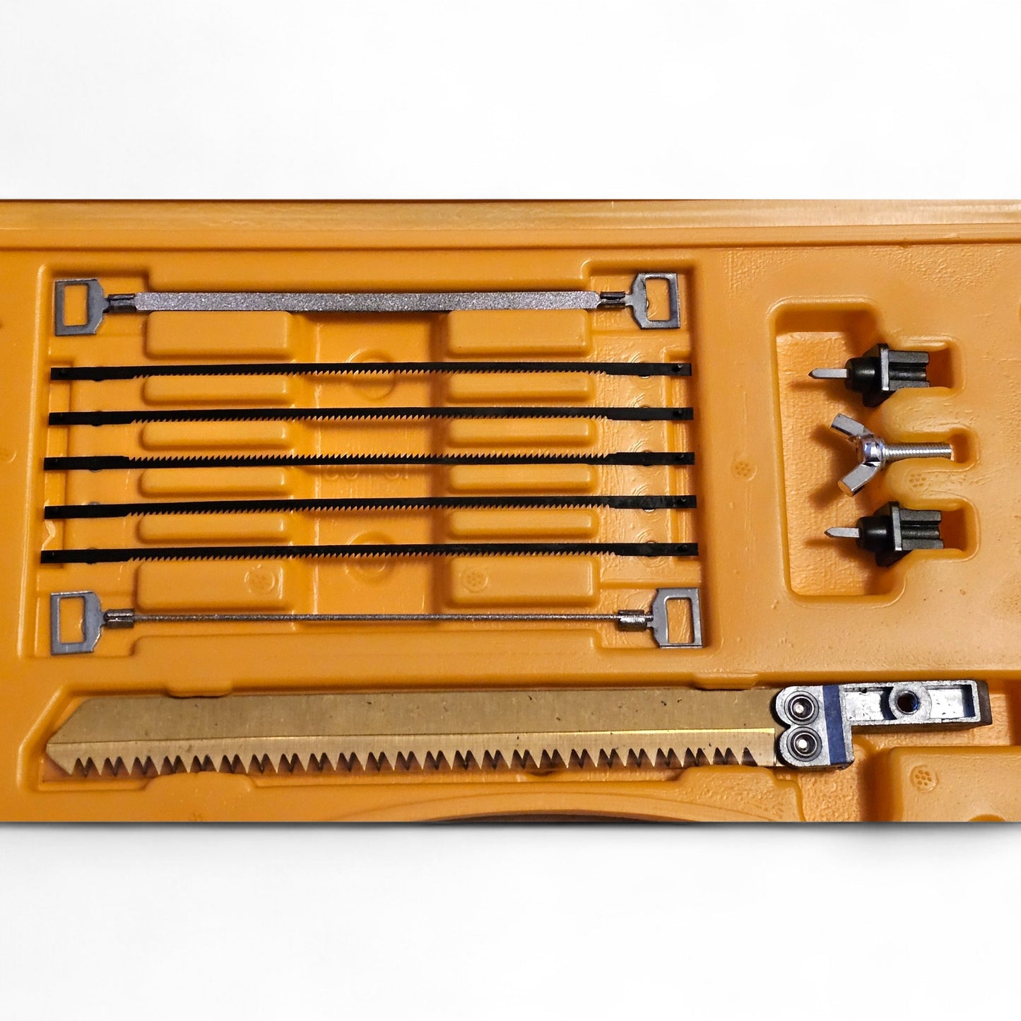 SMARTWORKS Handsäge-Set 12 in 1 Bügelsäge mit verschiedenen Sägeblättern