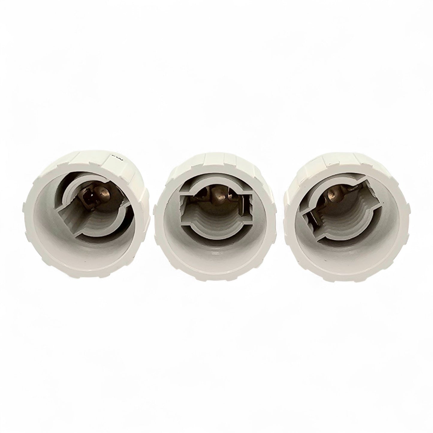 3er Pack WeTeLux Lampenadapter GU10 auf E14