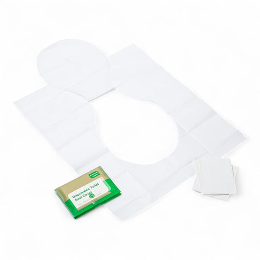 Toilettensitzabdeckung aus Papier (10 Auflagen pro Packung)