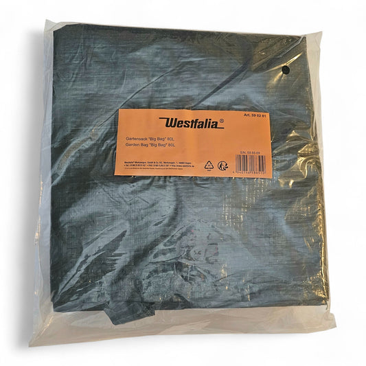 Westfalia Gartensack "Big Bag" 80L für Gartenabfälle (Gras/Laub)
