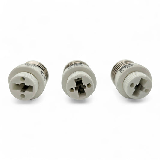 3er Pack WeTeLux Lampenadapter E27 auf G9 max. 75 W